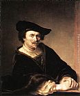 Ferdinand Bol Canvas Paintings - Portrait of a Man